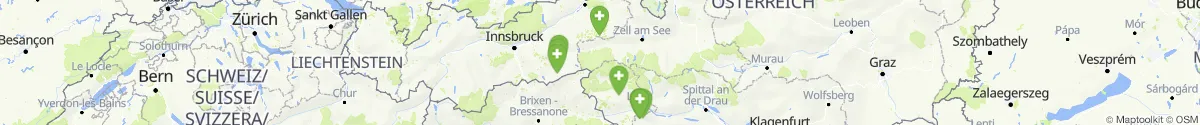 Kartenansicht für Apotheken-Notdienste in der Nähe von Anras (Lienz, Tirol)